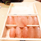  Đá muối Himalaya- bộ 12 viên đá massage / hộp gỗ 