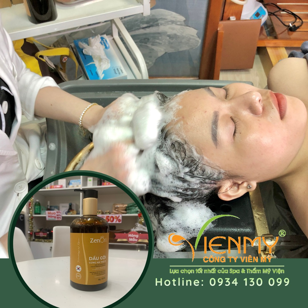  Dầu gội Gừng - Hà Thủ Ô ZENori 