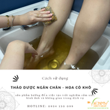  Hoa cỏ khô ngâm chân 