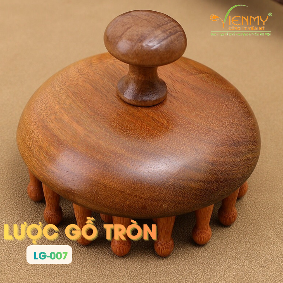  Lược gỗ tròn LG-007 