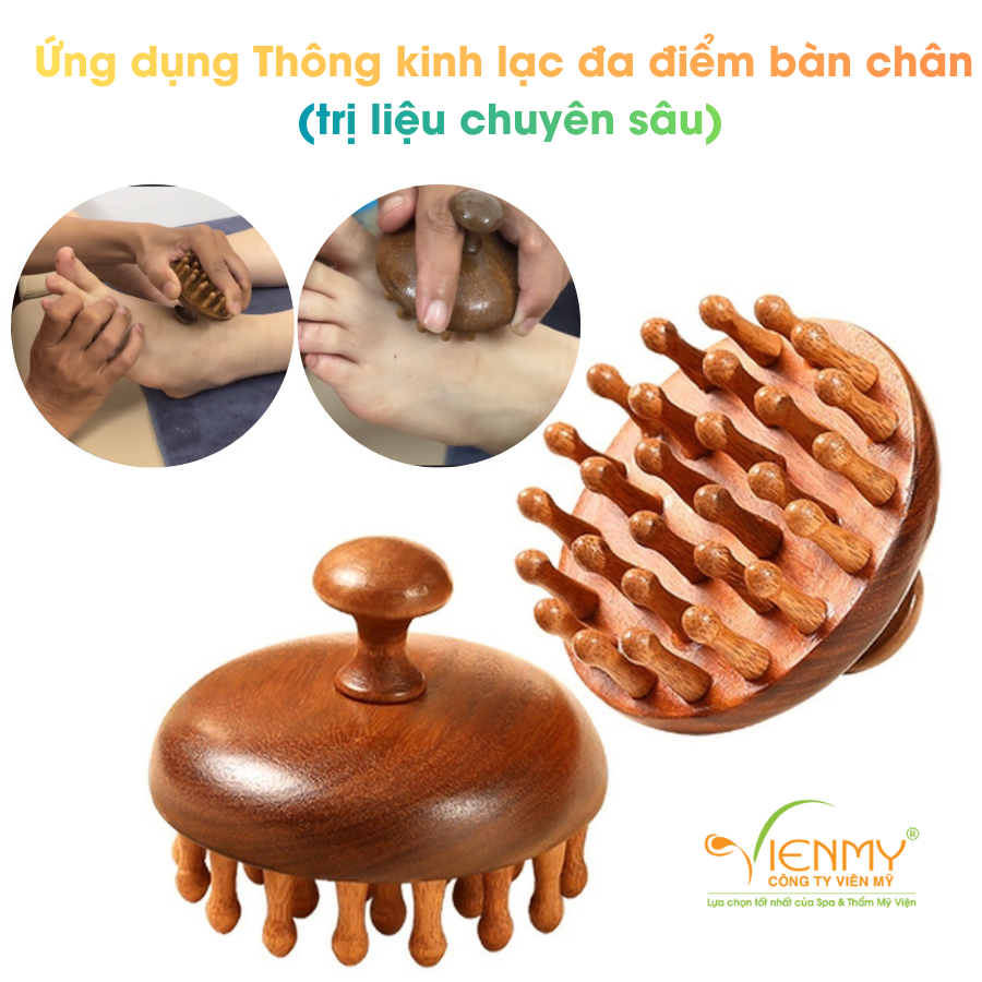  Lược gỗ tròn LG-007 