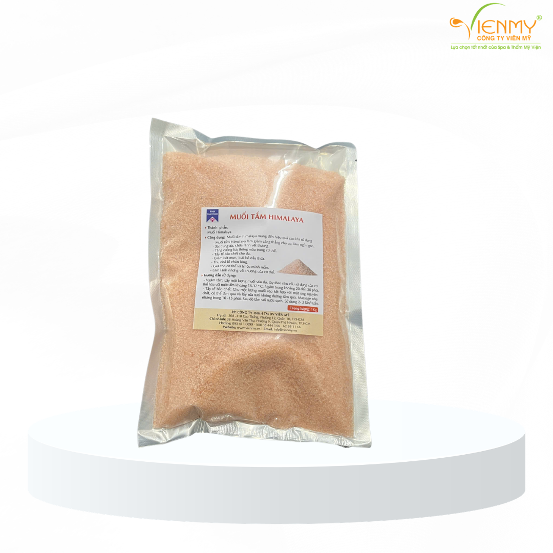  Muối hồng ngâm tắm Himalaya 