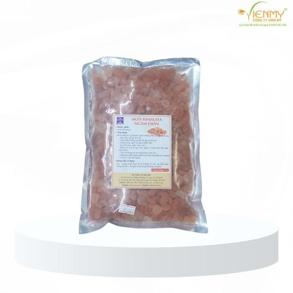  Muối hồng Himalaya ngâm chân 