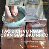  Muối hồng Himalaya ngâm chân 