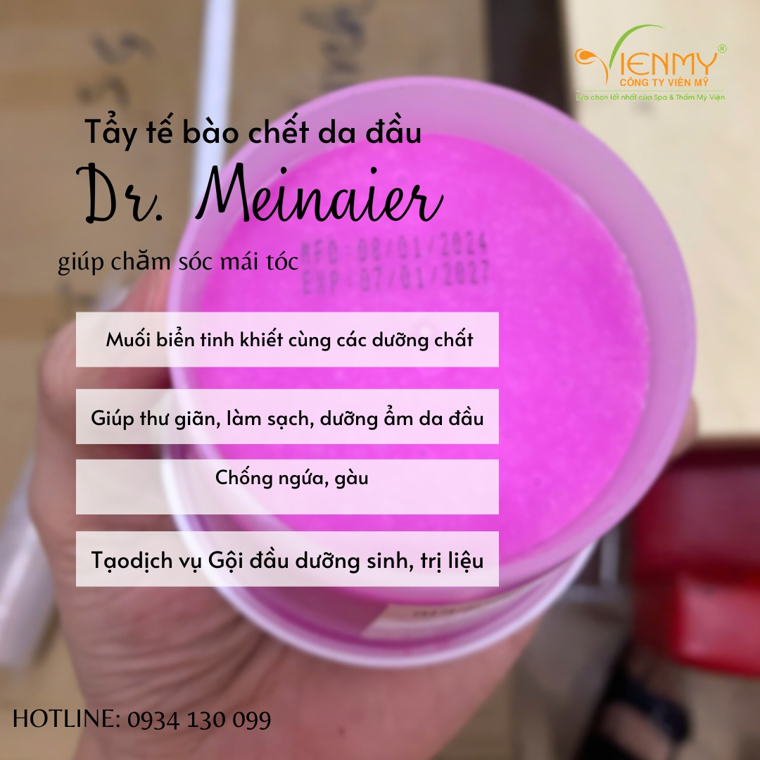  Muối tẩy tế bào chết da đầu Dr.Meinaier 