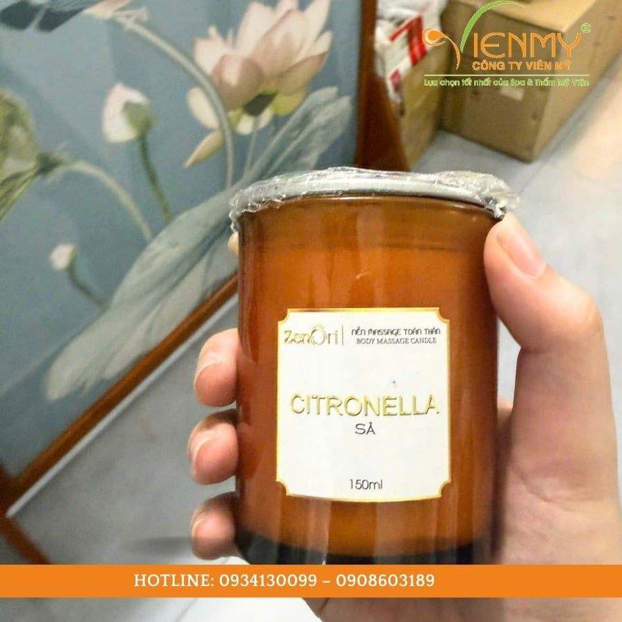  Nến dưỡng thân Massage Candle Tropical/ ZENori 