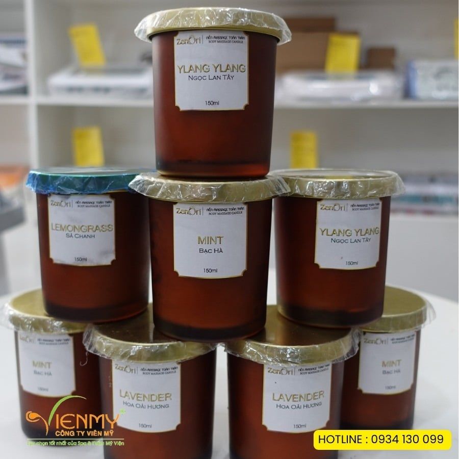  Nến dưỡng thân Massage Candle Tropical/ ZENori 