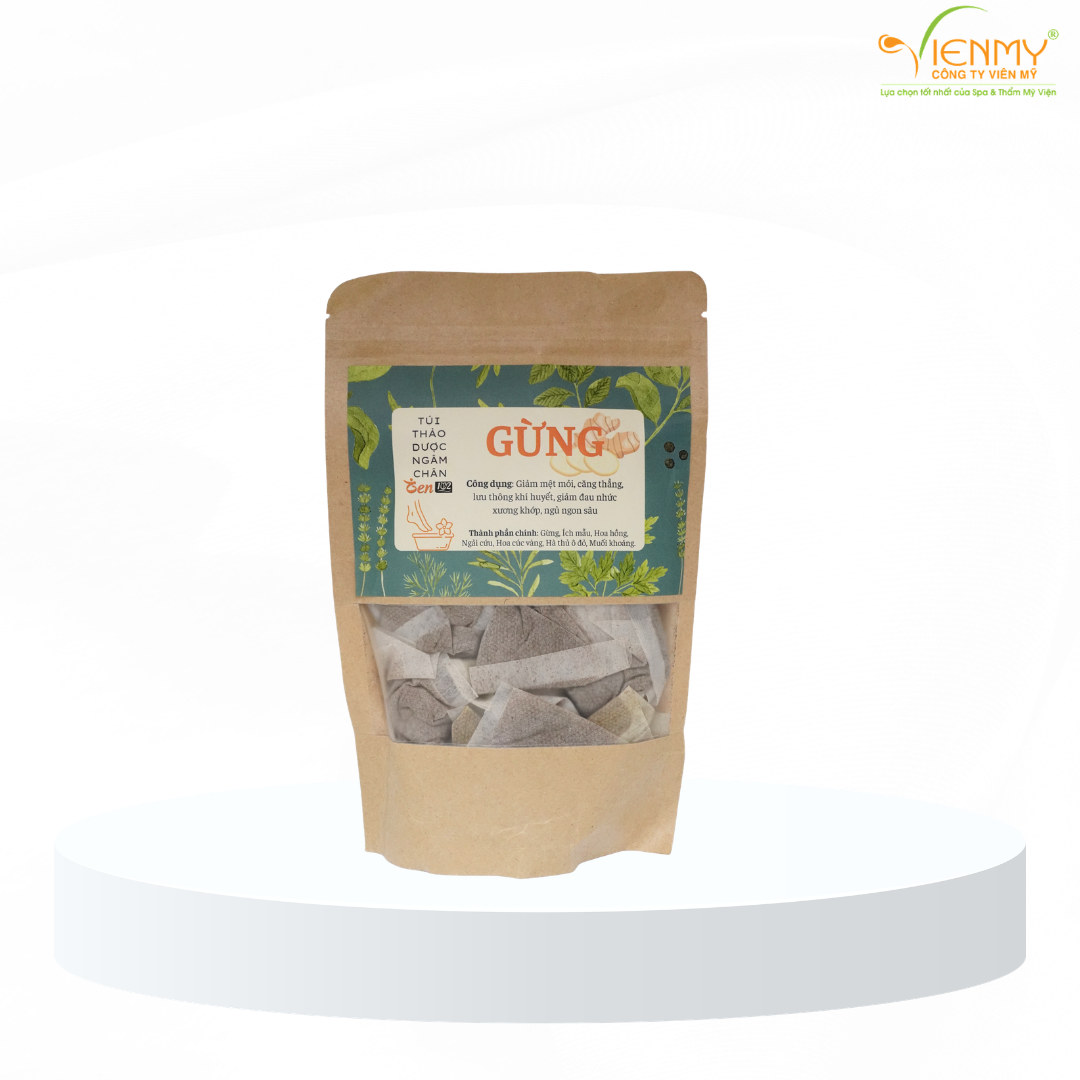  Thảo dược ngâm chân túi lọc Gừng 