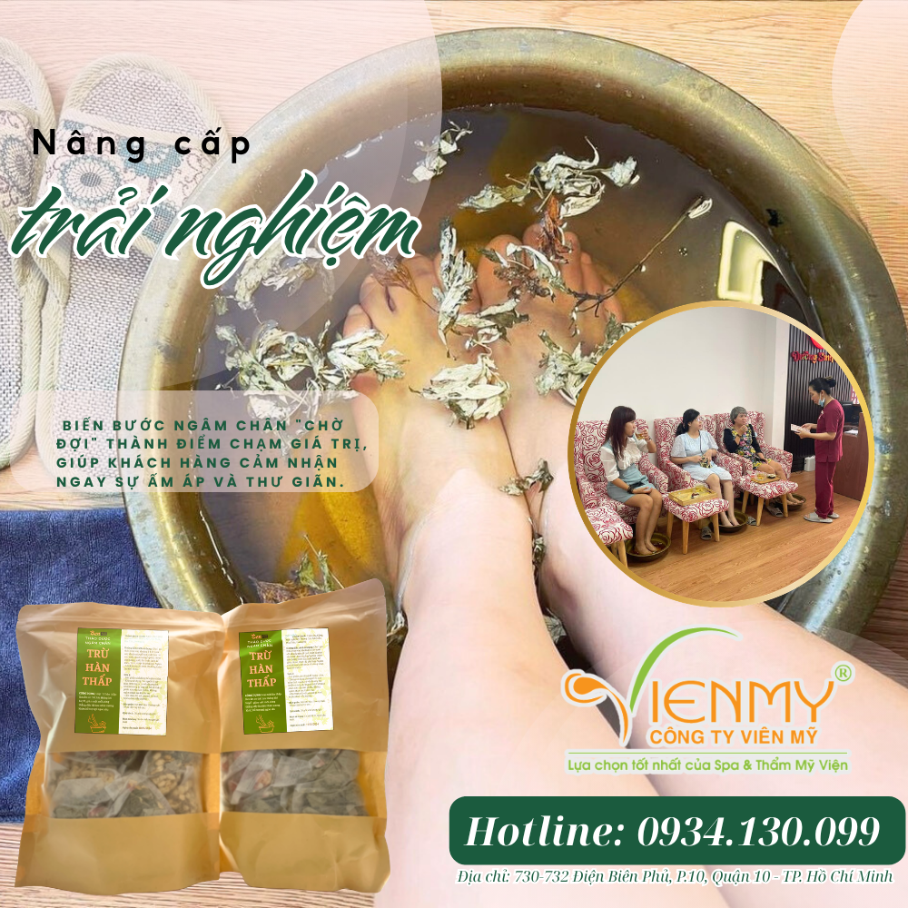  Túi thảo dược ngâm chân Trừ hàn thấp 