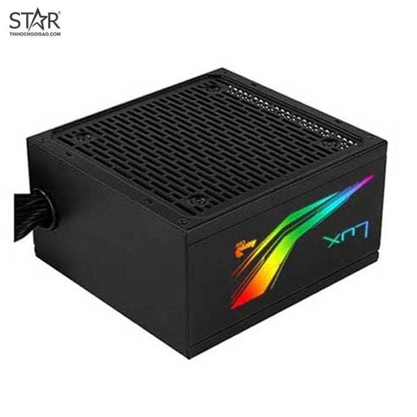  [Cũ] Nguồn máy tính Aerocool Lux Rgb 650W | BH 3T STAR 