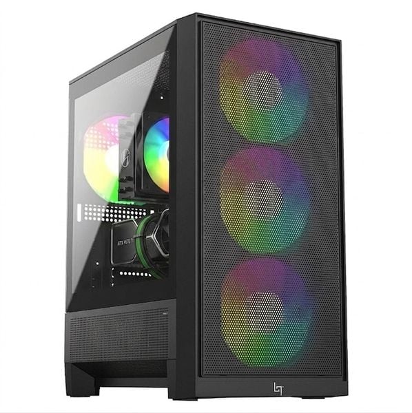  PC Gaming Hunt E | AMD Ryzen 5 5500, A520, RAM 16GB, SSD 512GB, RX 6500XT 
