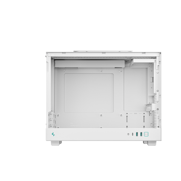  Case Deepcool CH160 Plus Micro ATX | không kèm Fan, Trắng 