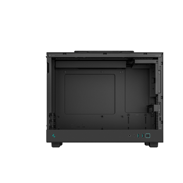  Case Deepcool CH160 Plus Micro ATX | không kèm Fan, Đen 