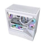  Thùng máy Lian Li Vector V100 (Kèm sẵn 4 Fan) (CASELLV100RW) | Mid Tower, Kính cường lực, ARGB, Trắng 