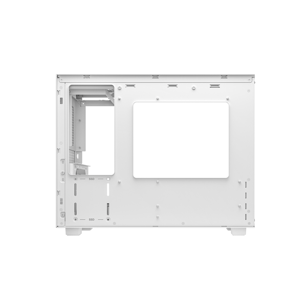  Case Deepcool CH160 Plus Micro ATX | không kèm Fan, Trắng 