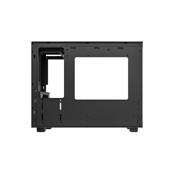  Case Deepcool CH160 Plus Micro ATX | không kèm Fan, Đen 