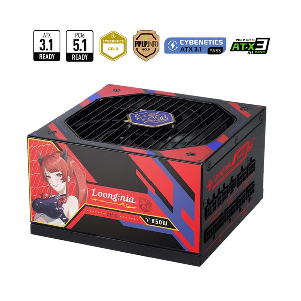 Nguồn máy tính MSI A850GLS MLG EDITION 850W 80 Plus Gold | Full Modular, ATX 
