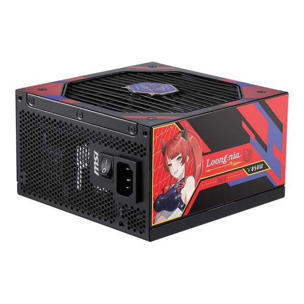  Nguồn máy tính MSI A850GLS MLG EDITION 850W 80 Plus Gold | Full Modular, ATX 