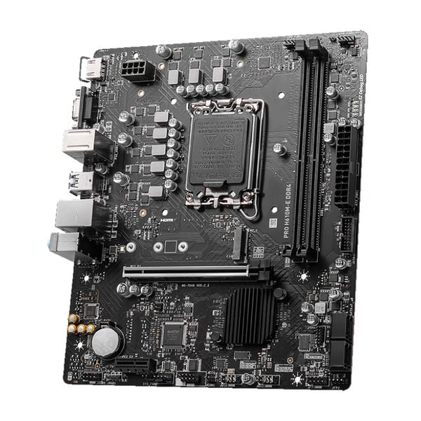  Mainboard MSI PRO H610M-E DDR4 | LGA 1700, mATX, 2 khe RAM 