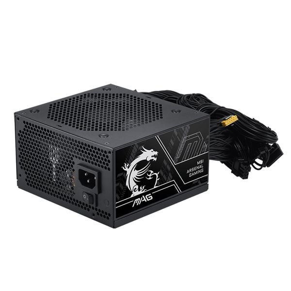  Nguồn máy tính Msi MAG A750BN 80 Plus Bronze Pcie 5 III | Non Modular, ATX 