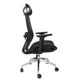  Ghế công thái học UPGEN Lumix 2025 | Đen, 120kg, Chân xoay, Lưng lưới 