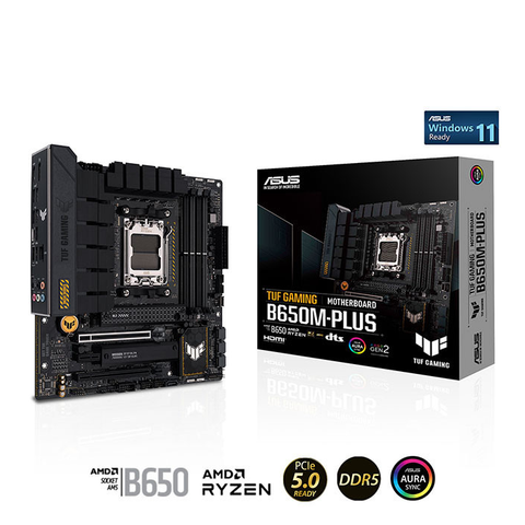 Mainboard Asus TUF GAMING B650M Plus (Socket AM5, M-ATX, 4 khe ram)