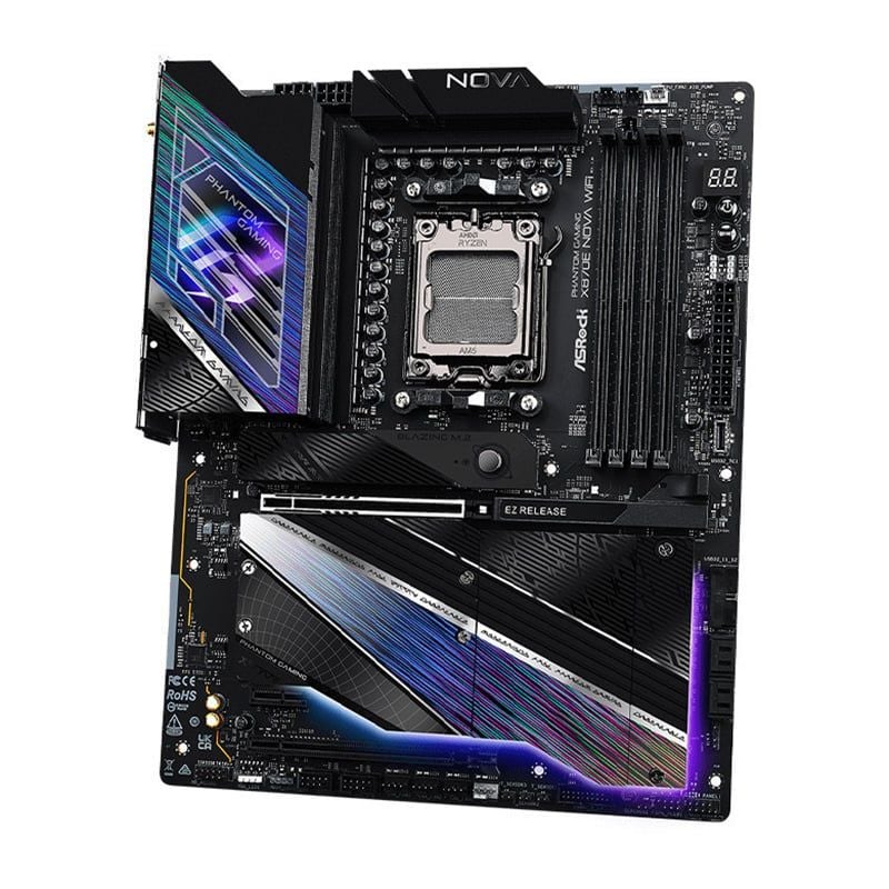  Mainboard ASRock X870E Nova Wifi DDR5 | AM5, ATX, 4 khe RAM 