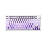  Bàn phím cơ gaming AKKO 5075 V3 White Purple | Không dây, 75%, Akko Frost Pink Switch 