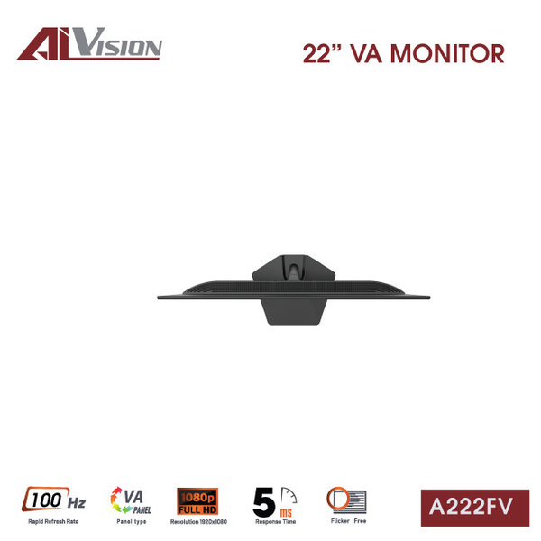  Màn hình Văn phòng Aivision A222FV | 22 inch, FHD, 100Hz, VA 