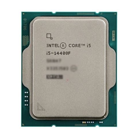 CPU Intel Core i5-14400F Tray (No Box) | LGA 1700, 10 nhân/16 luồng, Max 4.7GHz