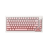  Bàn phím cơ gaming AKKO 5075 V3 White Pink | Không dây, 75%, Akko Frost Pink Switch 