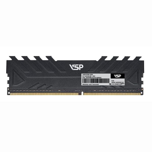  RAM PC VSP 16GB DDR4 | (1x16GB), 3200MHz, Intel/AMD DDR4-16GDDR0172 