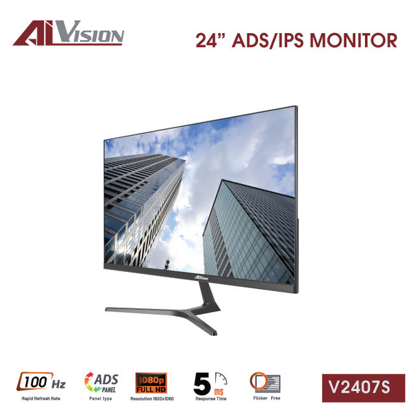  Màn hình Văn phòng Aivision V2407S | 24 inch, FHD, 100Hz, IPS 