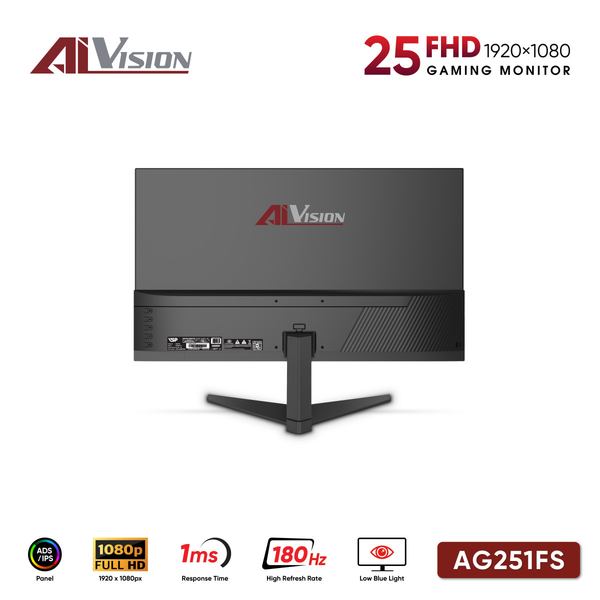  Màn hình Gaming Aivision AG251FS | 25 inch, FHD, 180Hz, IPS 