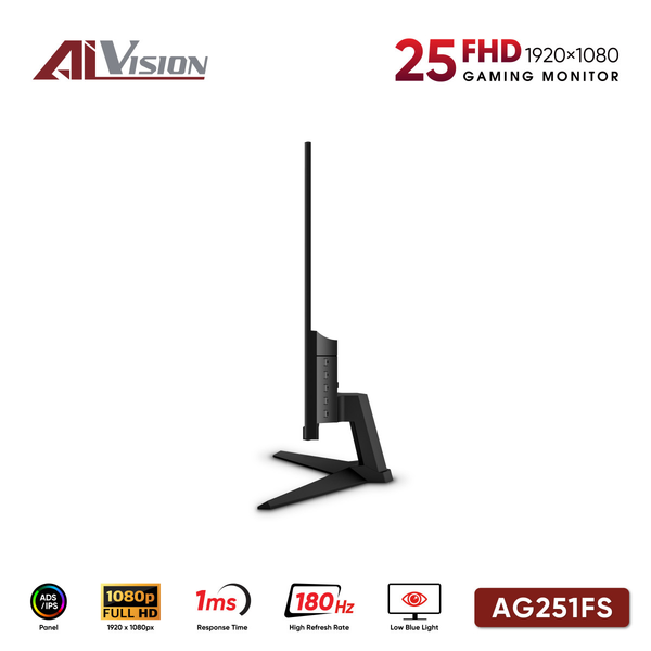  Màn hình Gaming Aivision AG251FS | 25 inch, FHD, 180Hz, IPS 