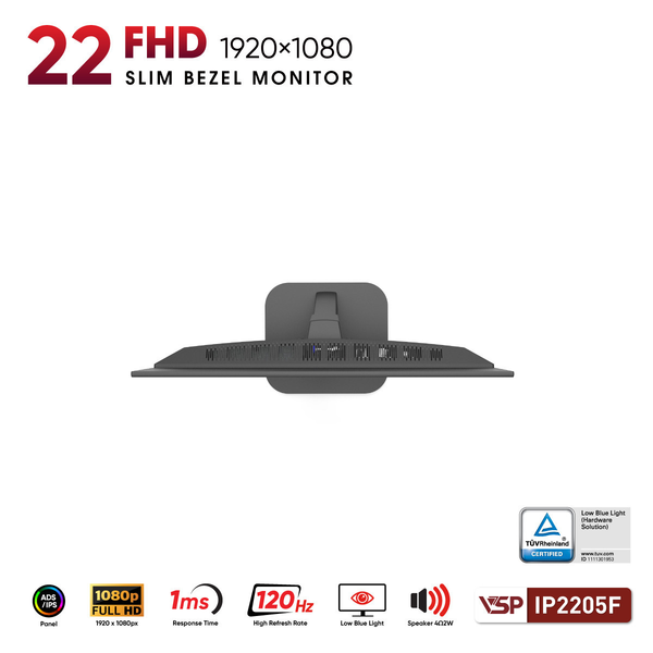  Màn hình Văn phòng VSP IP2205F | 22 inch, FHD, 120Hz, IPS, Speaker 