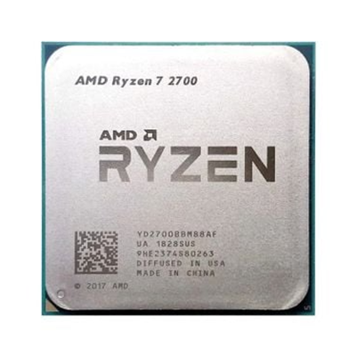 CPU AMD Ryzen 7 2700 Tray | AM4, 8 nhân/16 luồng, Max 4.1 GHz