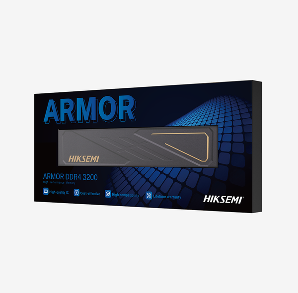  RAM PC Hiksemi Armor 16GB DDR4 | (1x16GB), 3200MHz, Intel/AMD HSC416U32Z2 