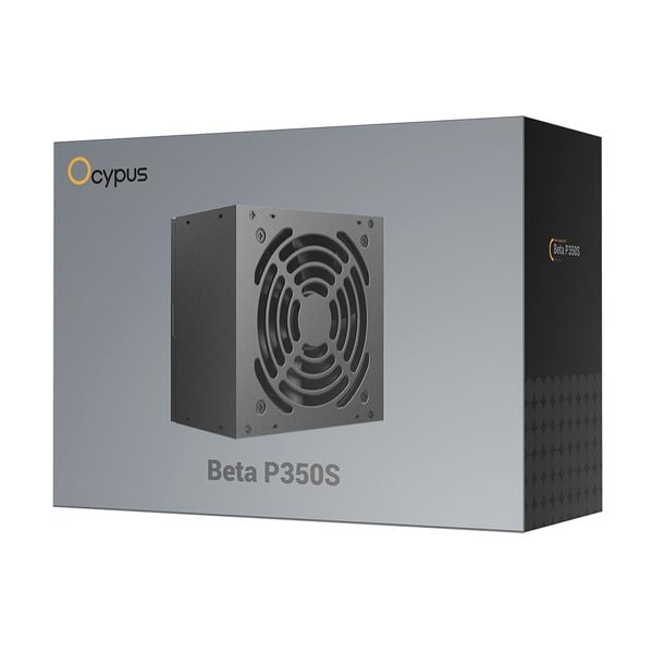  Nguồn máy tính Ocypus Beta P350S (Beta-P250S-NDHBK026X-EU) | 250W, ATX 2.31, Fan 120mm, Non Modular, Đen 