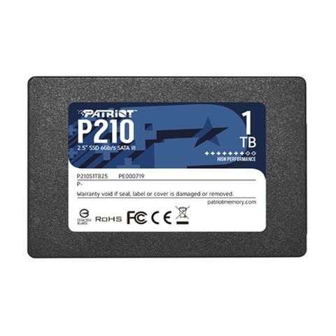 Ổ cứng SSD Patriot P210 1TB | SATA III, 2.5