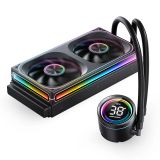  Tản nhiệt nước Jonsbo TH-240 | ARGB Display, Đen 