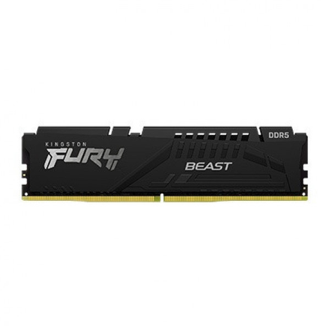 RAM PC Kingston Fury Beast 16GB DDR5 | (1x16GB), 6000MHz, CL30, Intel XMP/AMD EXPO KF560C30BBE-16