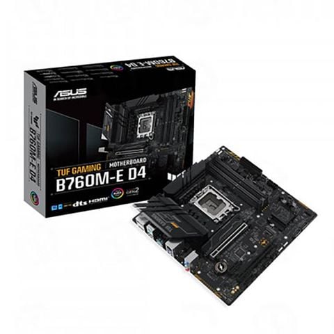 Mainboard ASUS TUF Gaming B760M-E D4 DDR4 | LGA 1700, mATX, 4 khe RAM