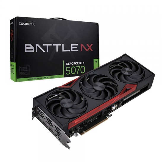  Card màn hình NVIDIA GeForce RTX 5070 Colorful NB EX | 12GB GDDR7, 6144 CUDA, 650W 