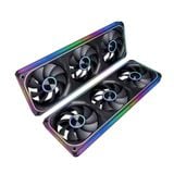  Quạt tản nhiệt PC Leopard TF360 ARGB | Kit 3 Fan 120mm, ARGB 5V 3-pin, Sync Main, Gió ngược, Đen 