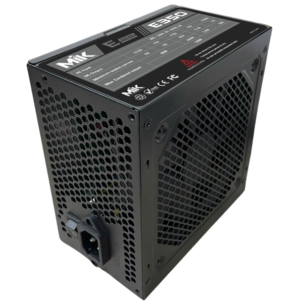  Nguồn máy tính MIK E350 250W | ATX, Fan 120mm, Đen 