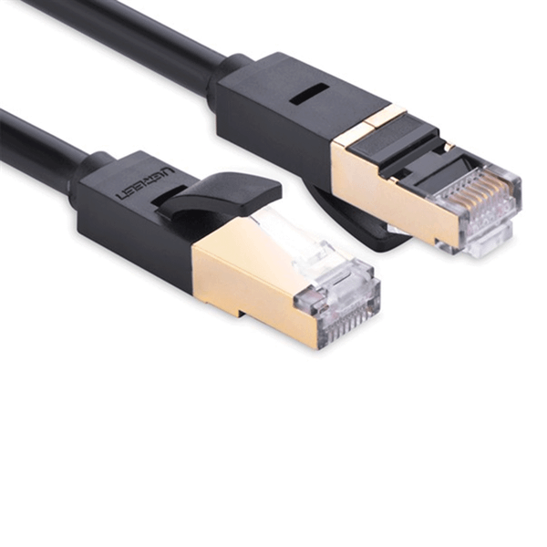  Cáp mạng Ugreen Cat 7 F/FTP Lan Cable 10m - Black (NW107) 