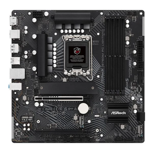 [Cũ] Mainboard Asrock B760M Pg Lightning Ddr5 Phantom Gaming | BH 3T STAR