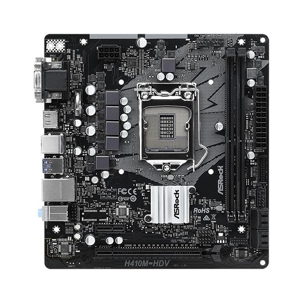 [Cũ] Mainboard Asrock H410M-HDV | BH 3T
