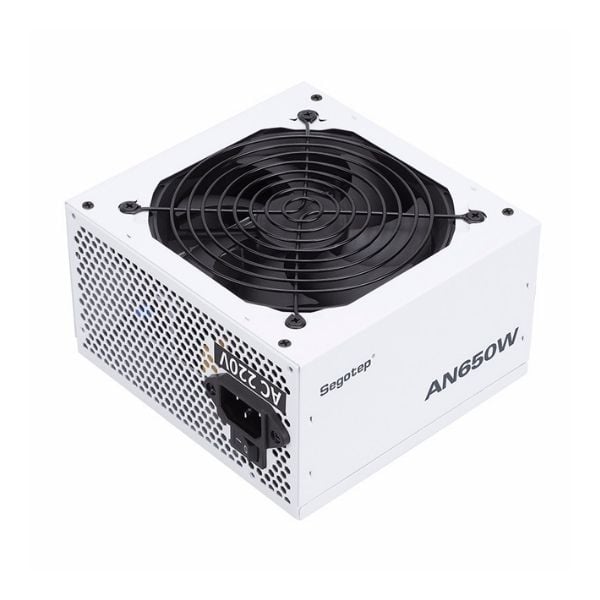 [Cũ] Nguồn máy tính Segotep AN650W 80 Plus Standard - Trắng | BH 3T STAR